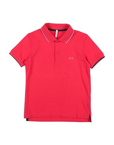 SUN 68 Poloshirt Magenta 95% Baumwolle, 5% Elastan