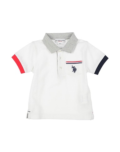 U.S.POLO ASSN. Polo shirt White 100% Cotton