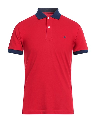 BROOKSFIELD Poloshirt Ziegelrot 95% Baumwolle, 5% Elastan