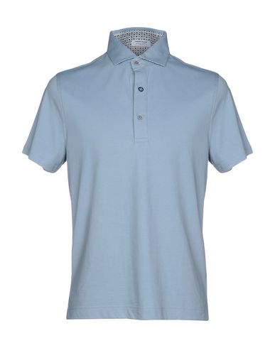 Heritage Polo Shirts In Sky Blue