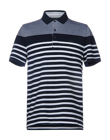 MICHAEL KORS MENS Polo Blu notte 100% Cotone