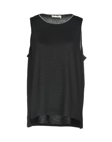 RAG & BONE Top Black 48% Rayon, 48% Polyester, 4% Elastane