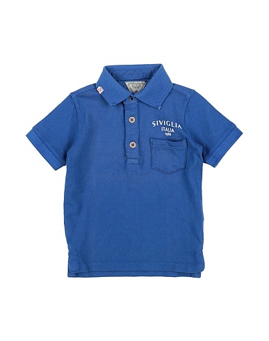 SIVIGLIA Polo shirt Navy 100% Cotton
