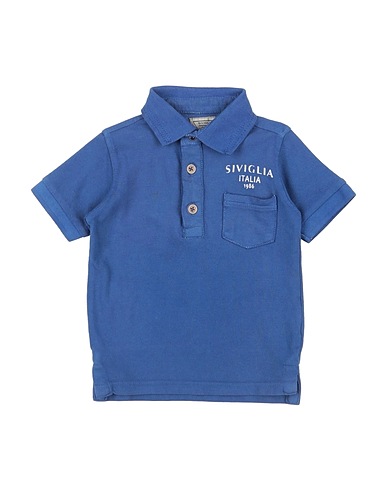 SIVIGLIA Polo shirt Blue 100% Cotton