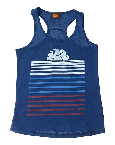 SUNDEK Tank top Midnight blue 100% Cotton