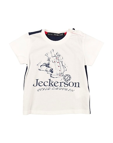 JECKERSON T-shirt White 100% Cotton