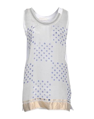ROHKA Top Ivory 50% Cotton, 50% Silk