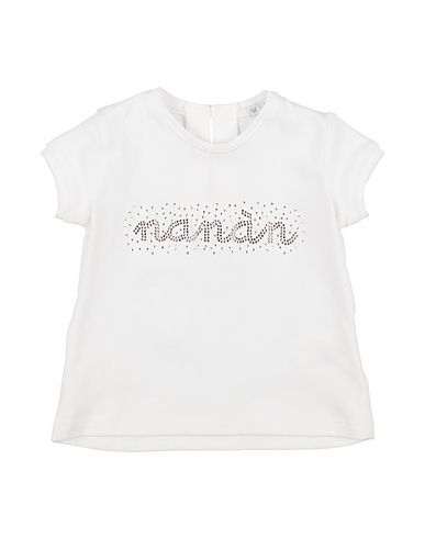 NANÁN T-shirt Bianco 100% Cotone