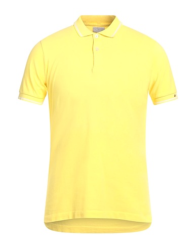 PEUTEREY Polo shirt Yellow 100% Cotton
