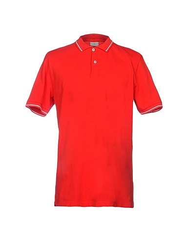 PEUTEREY Polo Rosso 100% Cotone