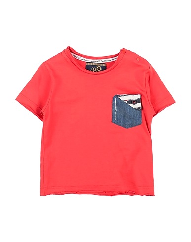 PACIOTTI 4US T-shirt Red 100% Cotton