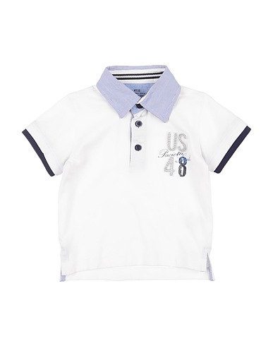 PACIOTTI 4US Polo Bianco 100% Cotone