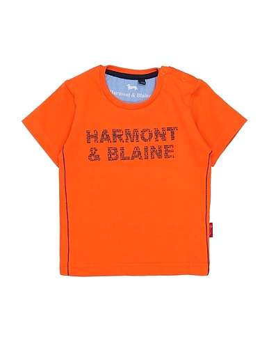HARMONT & BLAINE T-shirt Orange 100% Cotton