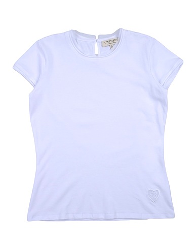TWINSET T-shirt White 95% Cotton, 5% Elastane