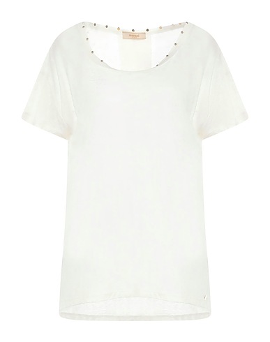 MARANI JEANS T-shirt Avorio 100% Lino