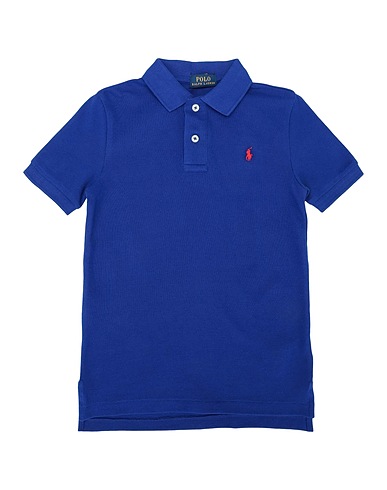 POLO RALPH LAUREN Polo shirt Blue 100% Cotton