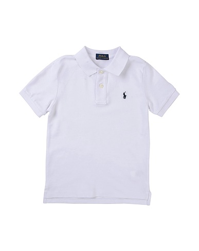 POLO RALPH LAUREN Polo Blanc 100% Coton