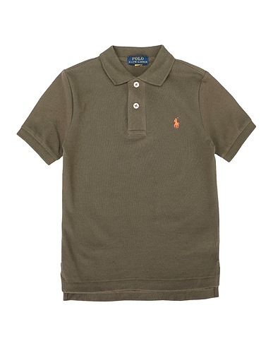 POLO RALPH LAUREN Poloshirt Militärgrün 100% Baumwolle
