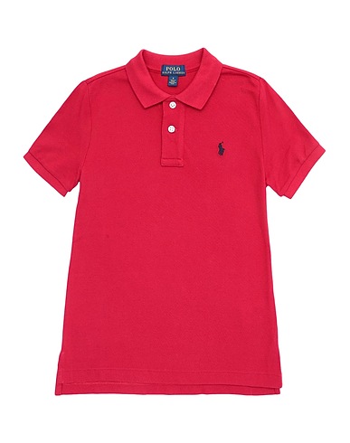 POLO RALPH LAUREN Poloshirt Ziegelrot 100% Baumwolle