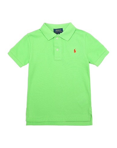 POLO RALPH LAUREN Polo shirt Lime green 100% Cotton