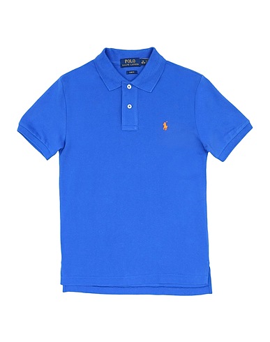 POLO RALPH LAUREN ポロシャツ アジュールブルー コットン 100%