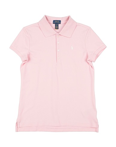 POLO RALPH LAUREN トップス ライトピンク コットン 98% / ポリウレタン 2%