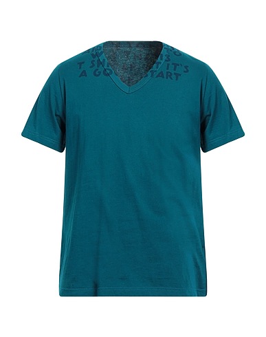 MAISON MARGIELA T-shirt Deep teal 100% Cotton