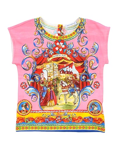 DOLCE&GABBANA T-shirt Pink 100% Cotton