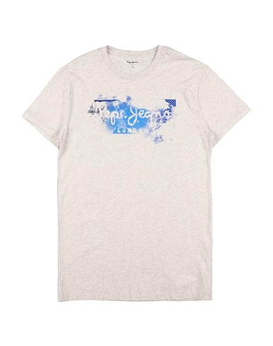 PEPE JEANS T-shirt Grigio chiaro 100% Cotone