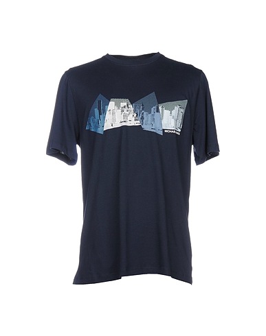 MICHAEL KORS MENS T-Shirt Nachtblau 100% Baumwolle