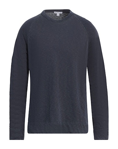JAMES PERSE Felpa Blu notte 100% SUPIMA®