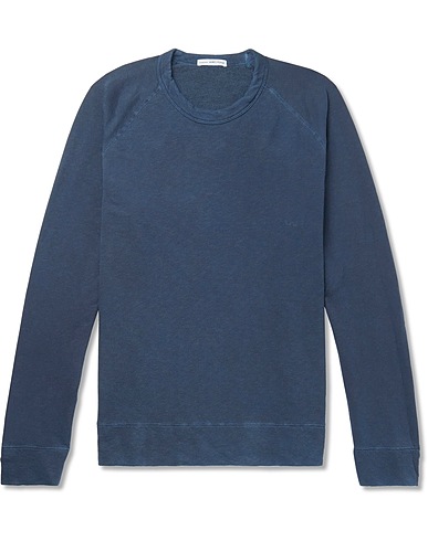 JAMES PERSE Felpa Blu navy 100% SUPIMA®
