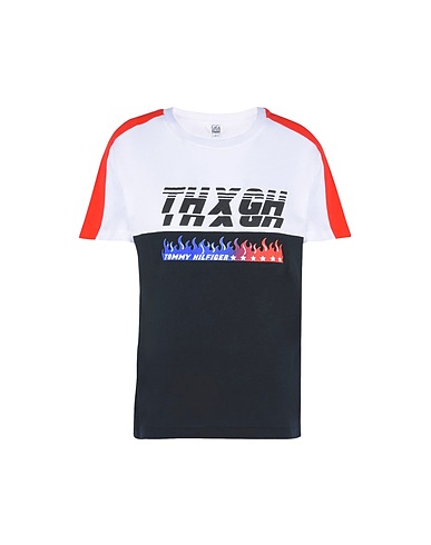 TOMMY HILFIGER x GIGI HADID T-shirt GIGI HADID SPEED SS T-SHIRT
 Nero 100% Cotone