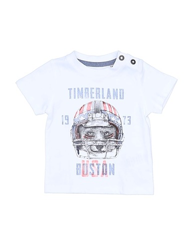 TIMBERLAND Camiseta Blanco 100% Algodón, Elastán