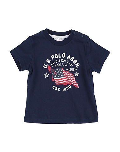 U.S.POLO ASSN. T-shirt Midnight blue 100% Cotton