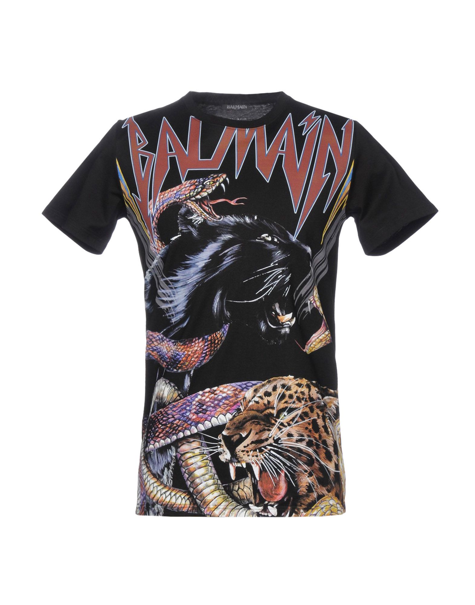 grey balmain t shirt