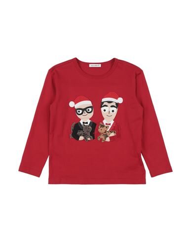 Dolce & Gabbana T-shirt In Maroon