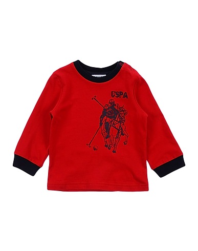 U.S.POLO ASSN. Camiseta Rojo 100% Algodón