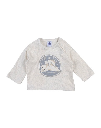 PETIT BATEAU T-Shirt Elfenbein 100% Baumwolle