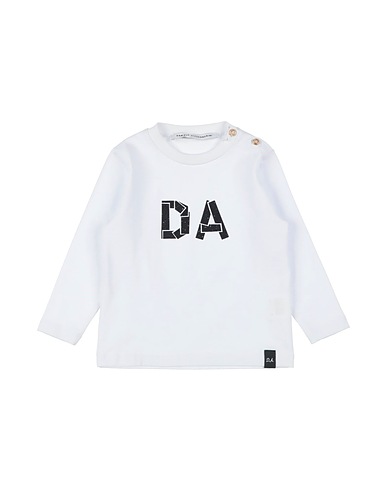 DANIELE ALESSANDRINI T-shirt Bianco 90% Cotone, 10% Elastan