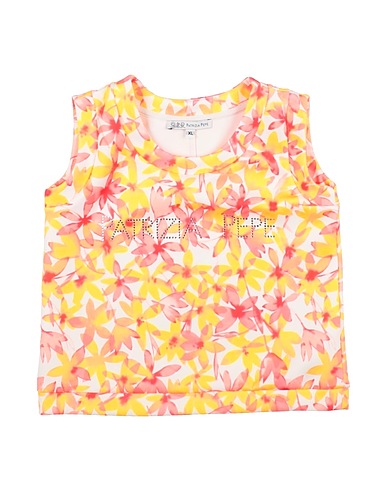 PATRIZIA PEPE T-shirt Orange 95% Polyester, 5% Elastane