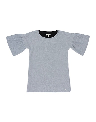 MISS GRANT Dress Silver 67% Viscose, 19% Polyamide, 14% Polyester