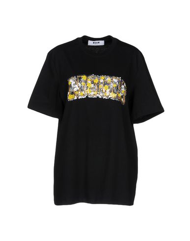 Msgm T-shirt In Black