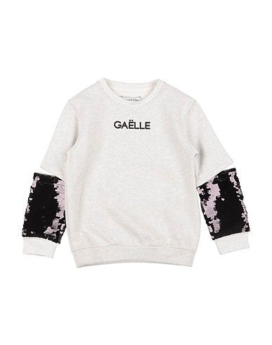 GAëLLE Paris Sweatshirt Light grey 100% Cotton