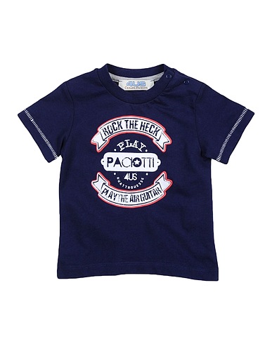 PACIOTTI 4US T-shirt Midnight blue 100% Cotton