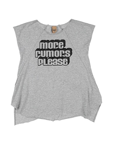 PLEASE T-shirt Grey 100% Cotton