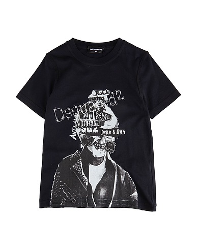 DSQUARED2 T-shirt Black 100% Cotton