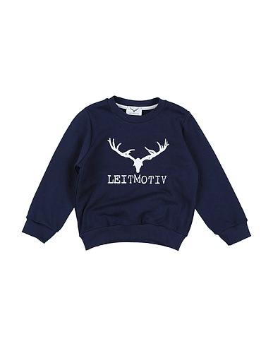 LEITMOTIV Sweatshirt Navy blue 100% Cotton