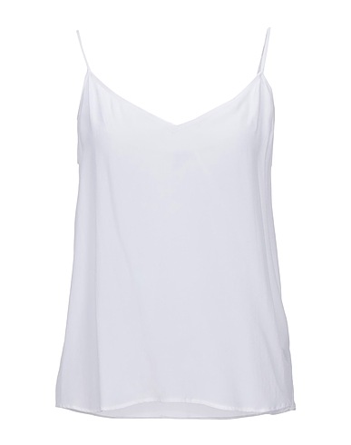 EQUIPMENT Top Bianco 100% Seta