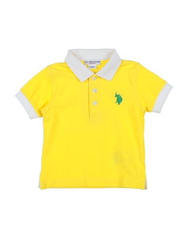 U.S.POLO ASSN. Polo shirt Yellow 100% Cotton